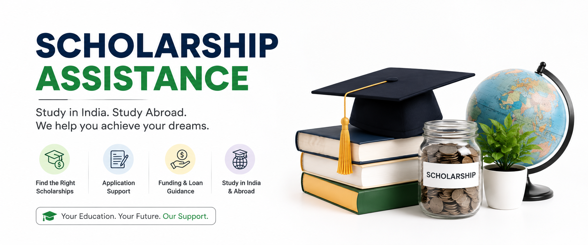 Scholarship Assistance for Study in India and Study Abroad: A Complete Guide for Students