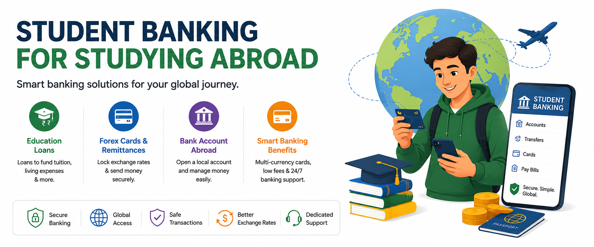 Student Banking Services for Studying Abroad: A Complete Financial Guide