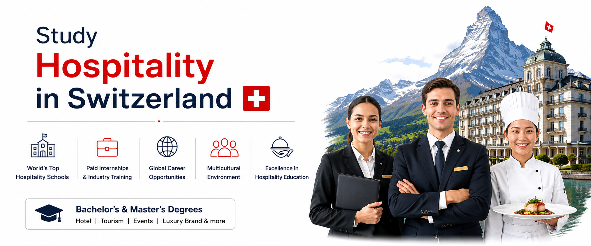 Study Hospitality in Switzerland: Bachelor’s & Master’s Guide for International Students