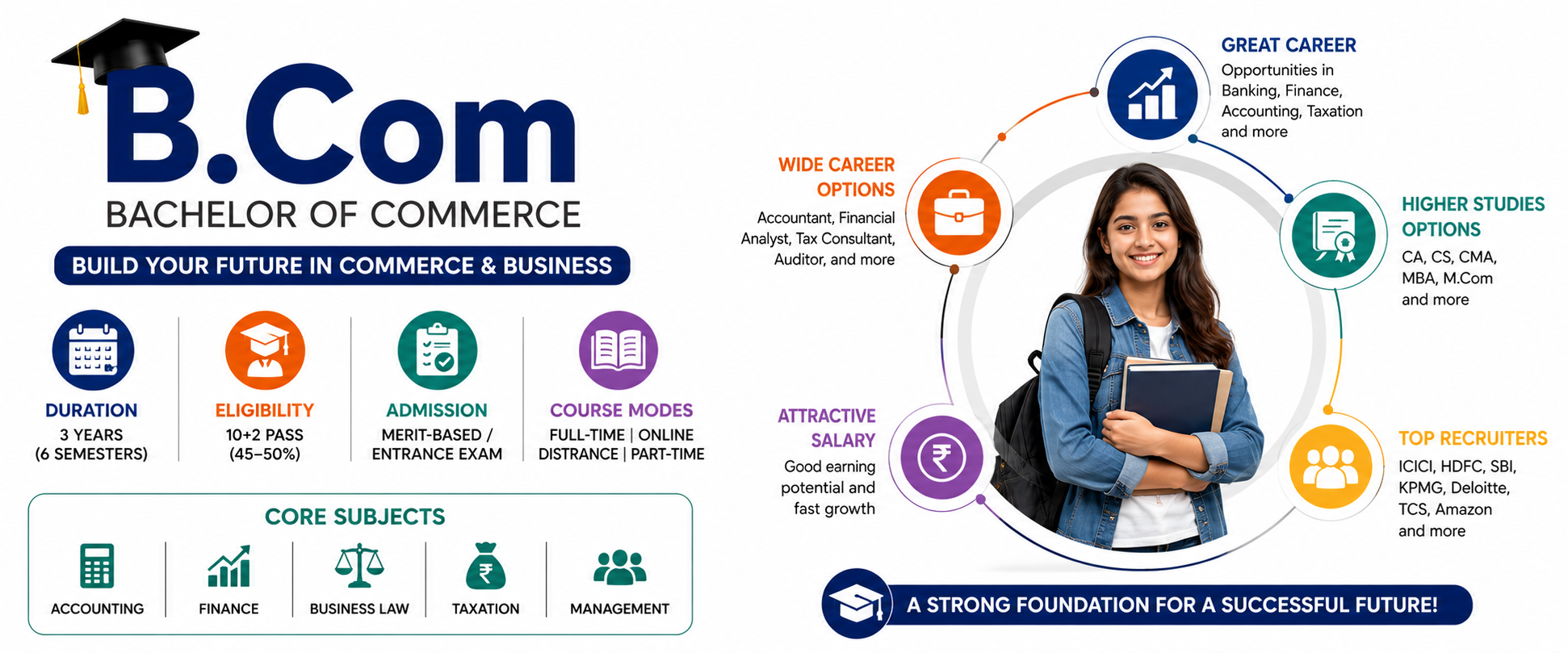 Bachelor of Commerce (B.Com): Eligibility, Admission, Course Details, Entrance Exams and Career Scope