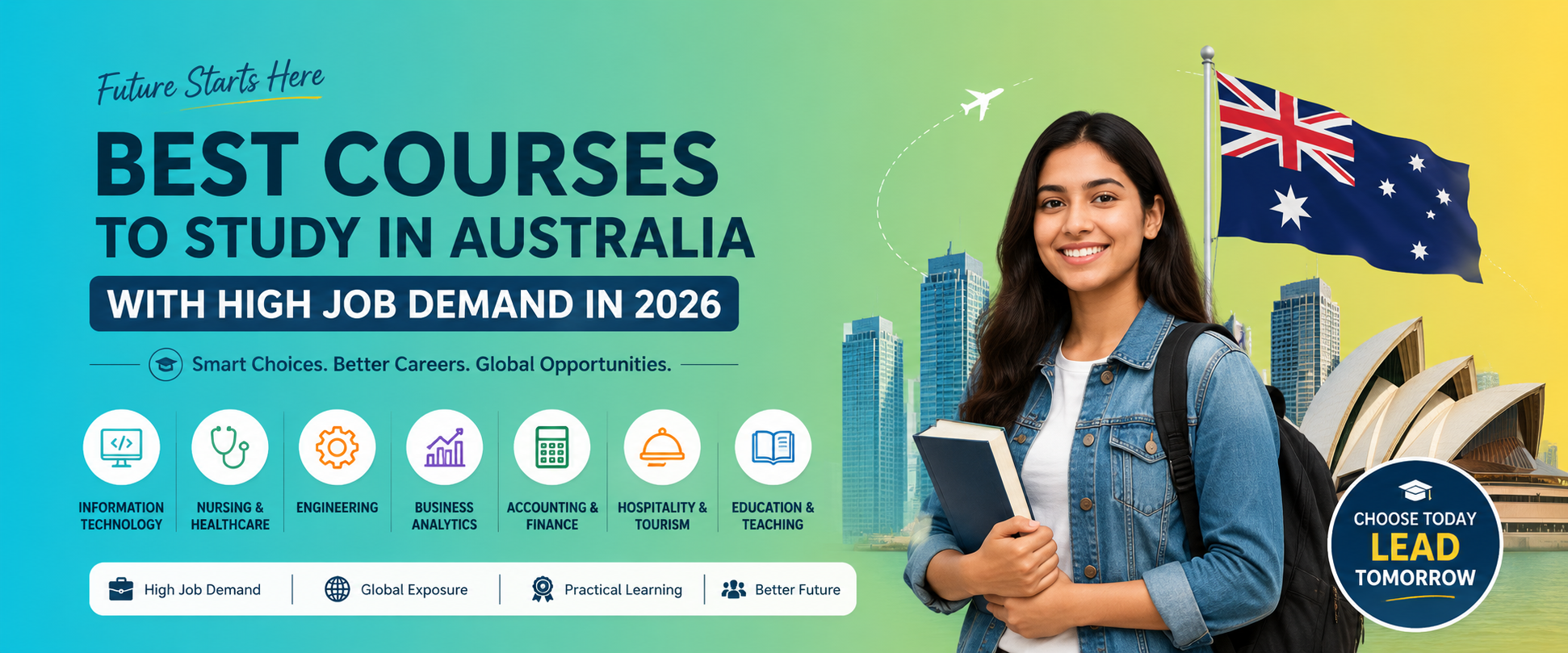 Best Courses to Study in Australia with High Job Demand in 2026: A Complete Guide for International Students