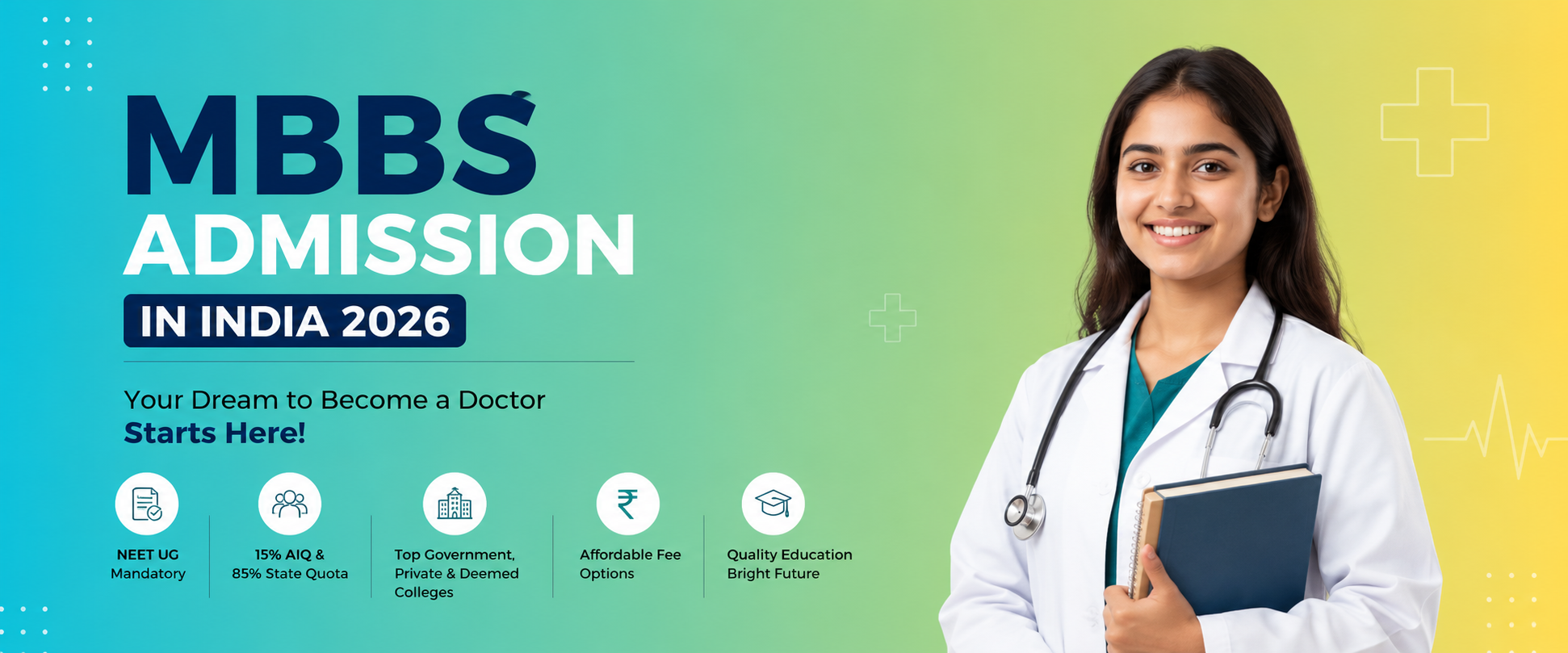 MBBS Admission in India 2026: Complete NEET UG Guide, Eligibility, Counselling, Fees & Admission Process