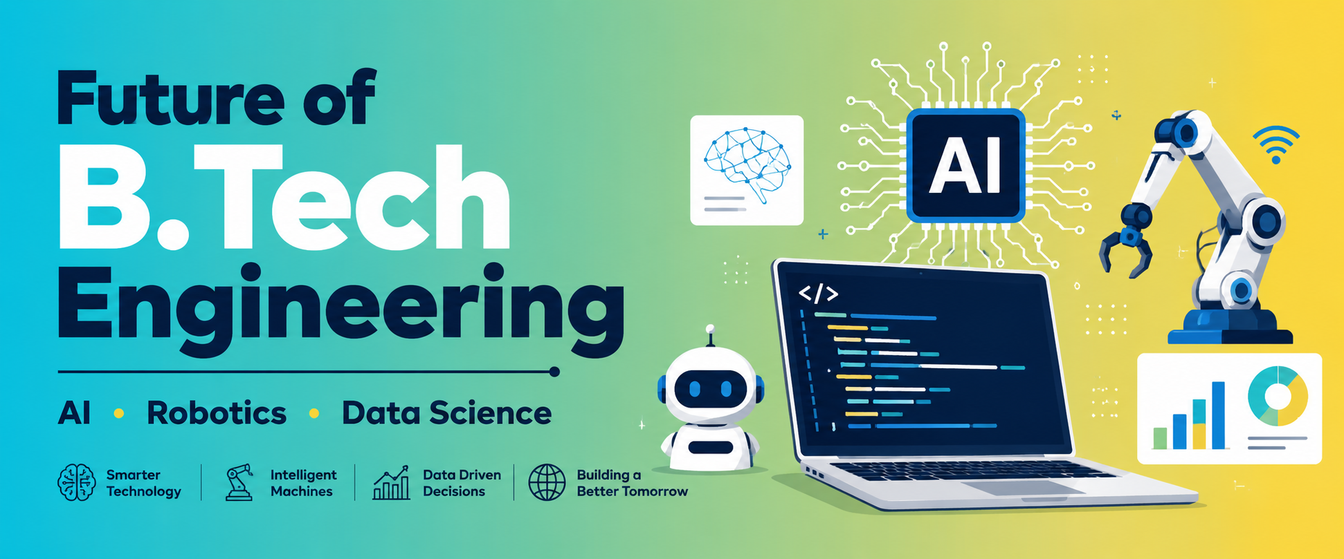 Future of B.Tech Engineering: AI, Robotics & Data Science Career Guide