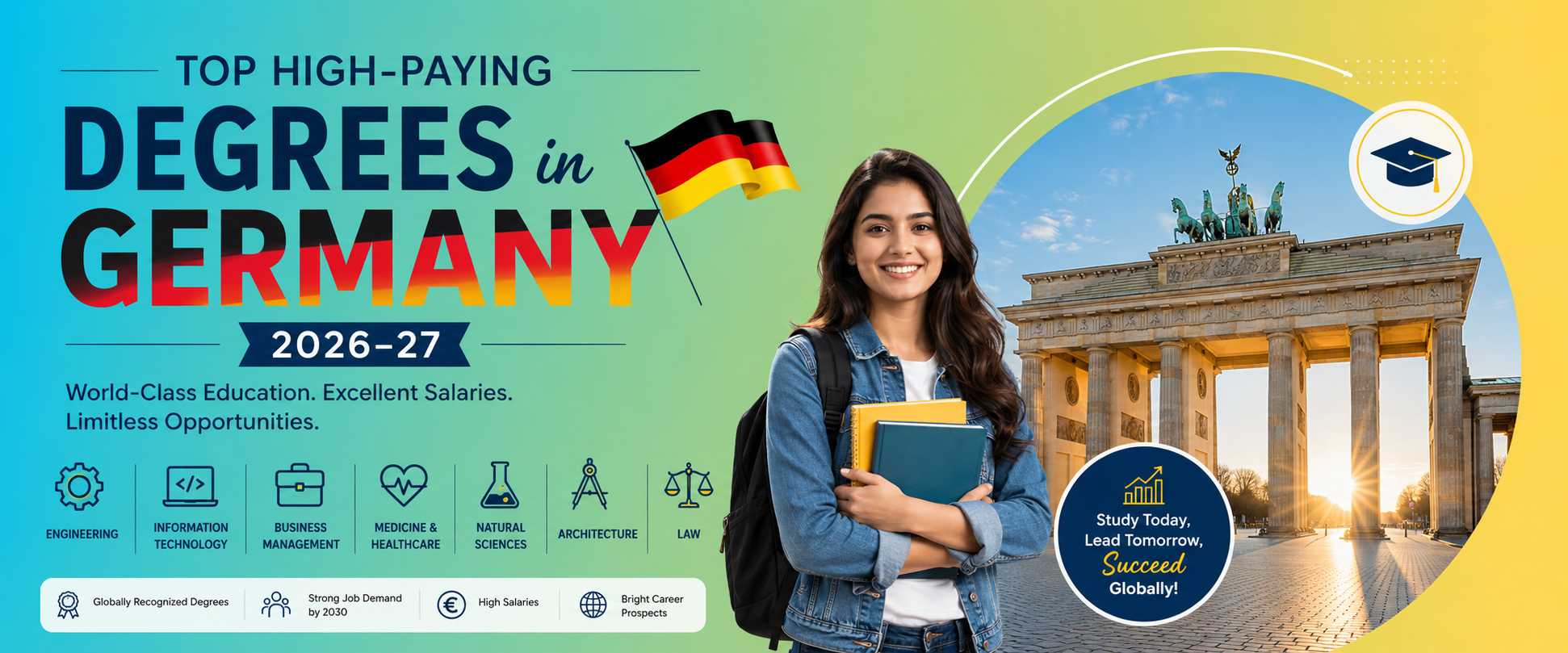 Top High-Paying Degrees in Germany 2026–27: Complete Career & Salary Guide