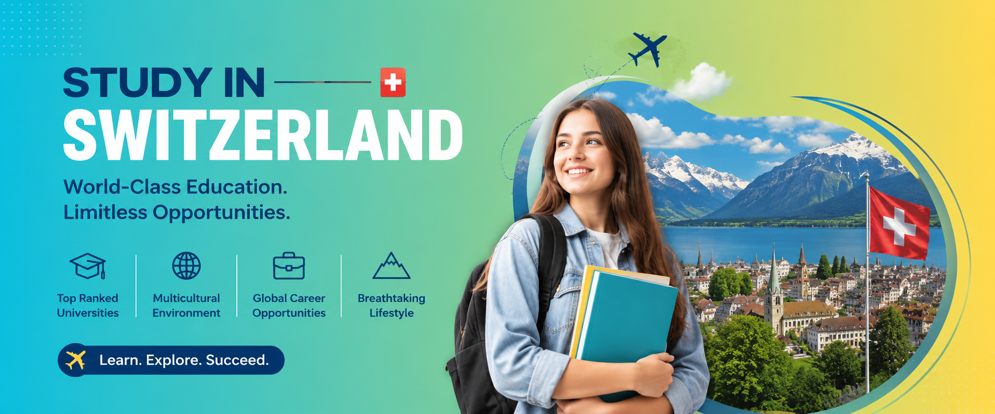 Study in Switzerland 2026: Top Universities, Costs, Visa, Eligibility & Career Opportunities