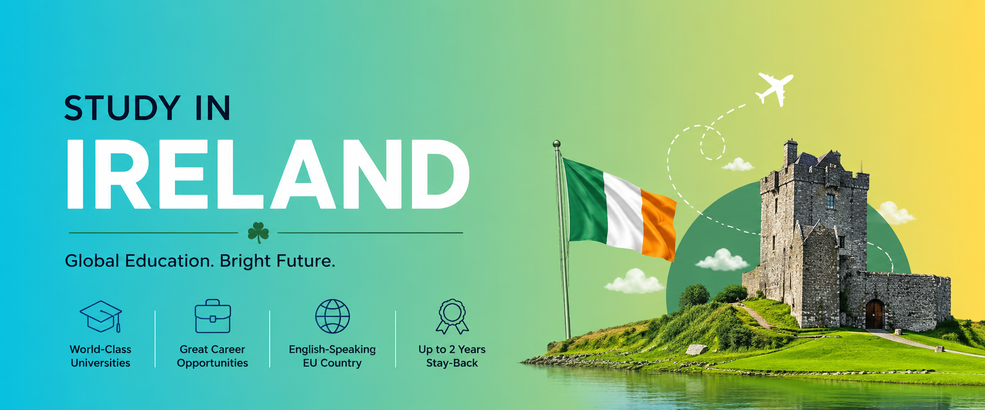 Study in Ireland 2026–27: Top Reasons, Courses, Costs, Scholarships & Career Opportunities