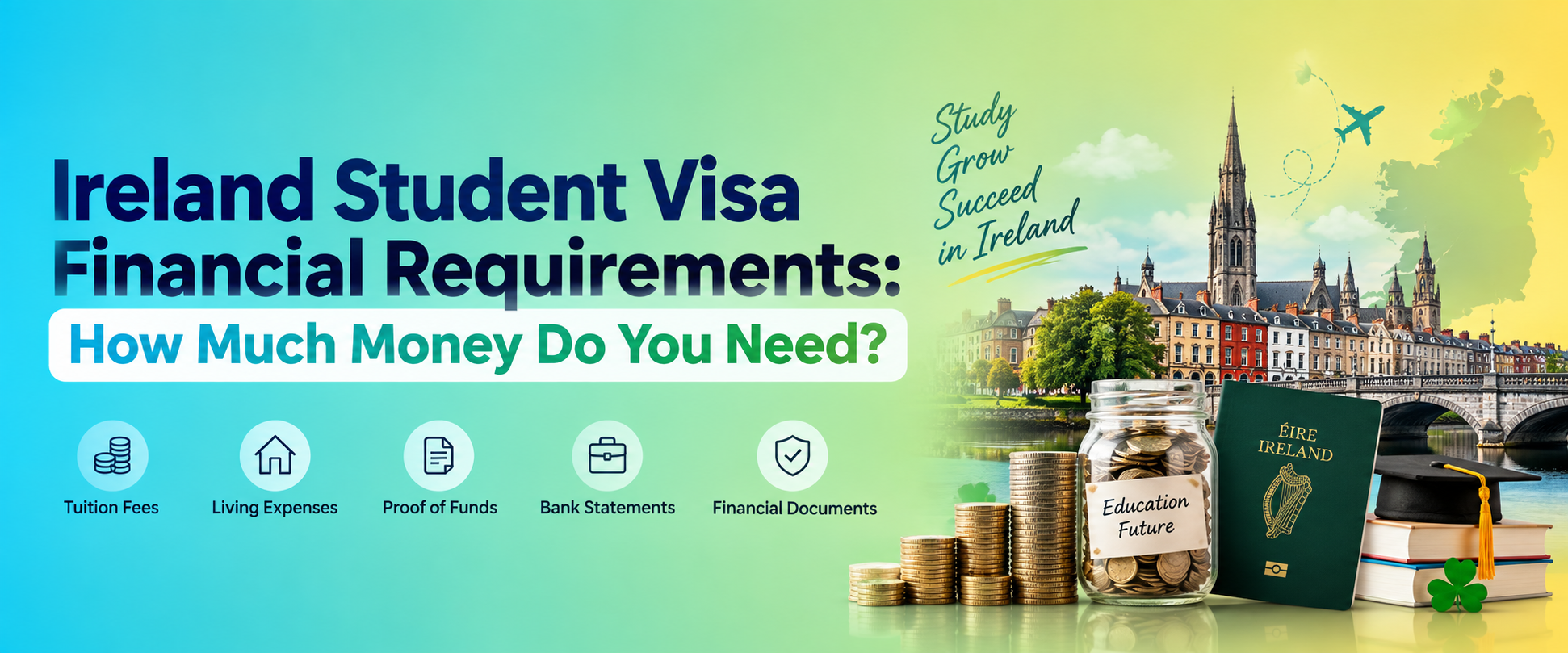 Ireland Student Visa Financial Requirements: How Much Money Do You Need?