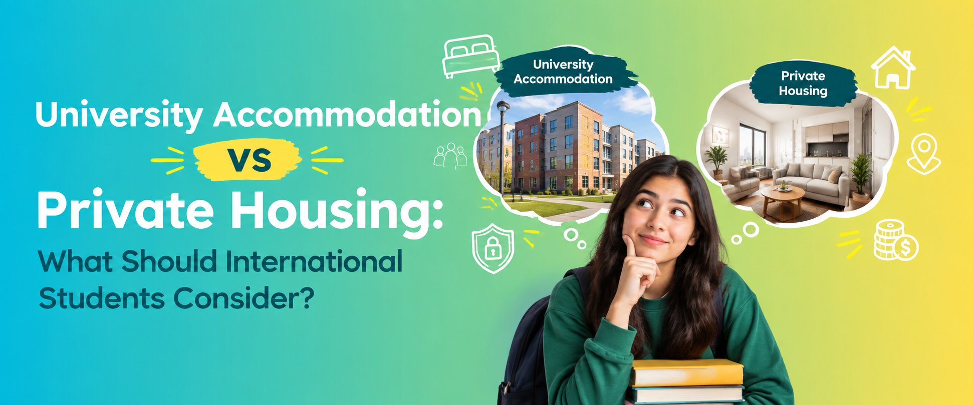 University Accommodation vs Private Housing: What Should International Students Consider?