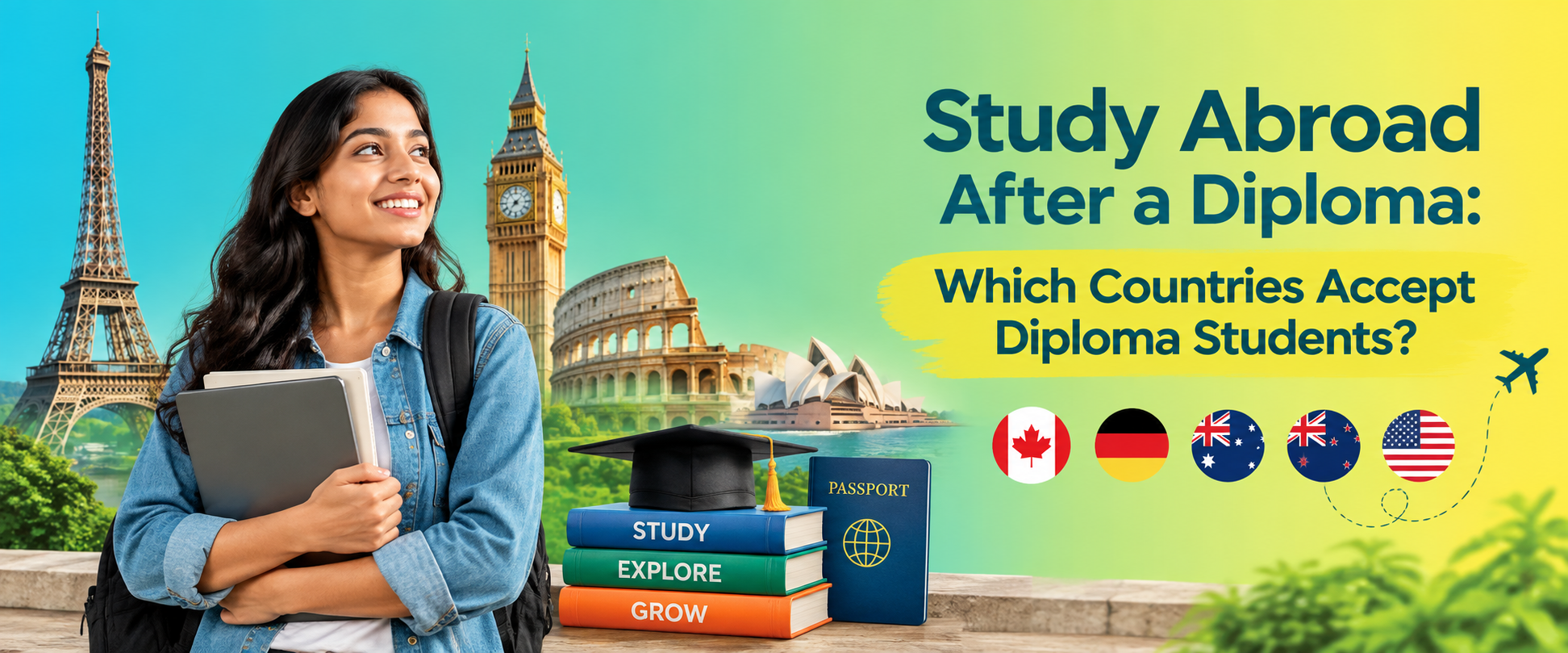 Study Abroad After a Diploma: Which Countries Accept Diploma Students?