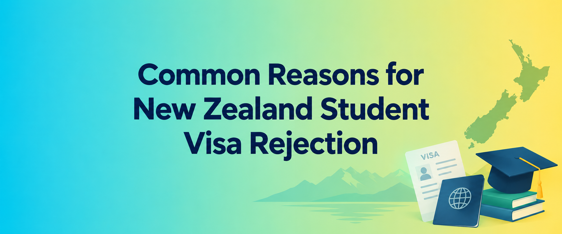 Common Reasons for New Zealand Student Visa Rejection