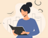 Person studying to know admission chances